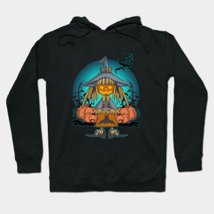 Pumpkin Witch Hoodie